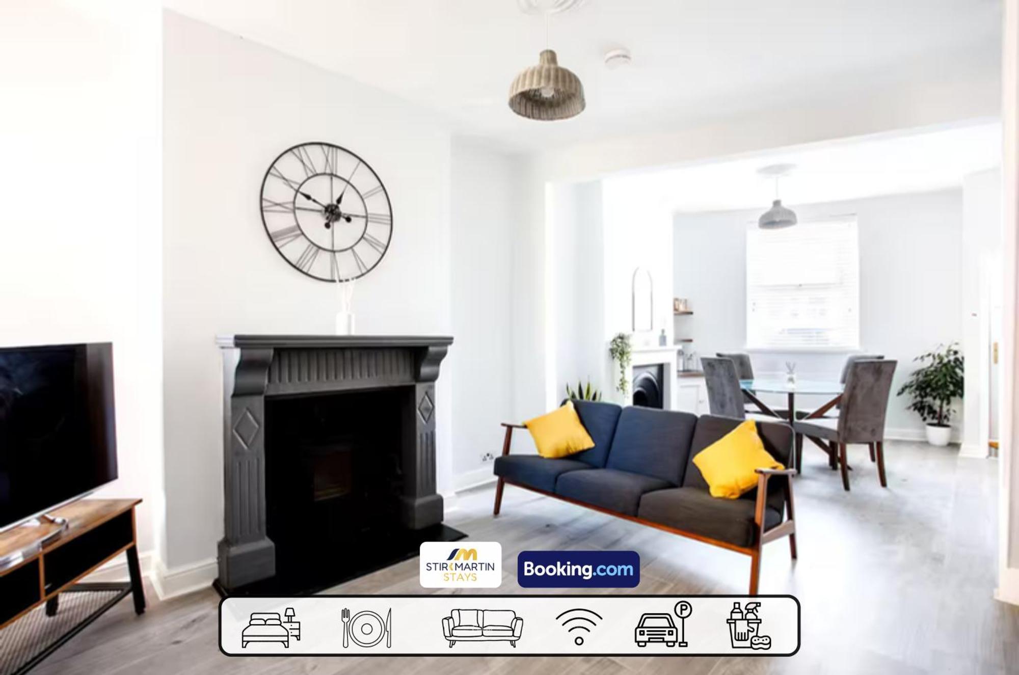 Comfy 3Bed House By Stirkmartin Stays Short Lets & Serviced Accommodation Cardiff With Free Parking & 8Mins To City Centre エクステリア 写真